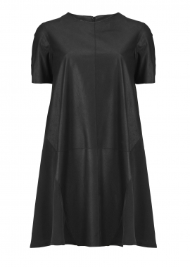 15656 Dress, black samantha w. silk