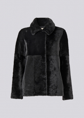 52194 Short jacket merino black